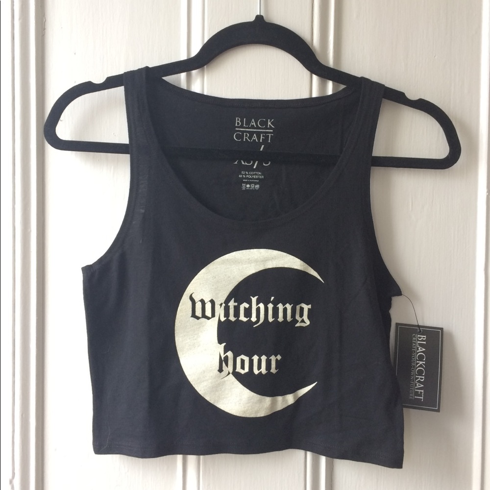 BLACKCRAFT WITCHING HOUR CROPPED TANK